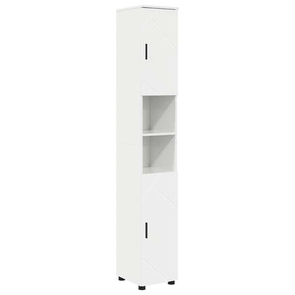 Badrumsmöbelset Väggmonterad 5 pcs Högglans Vit 61 x 35 x 64 cm