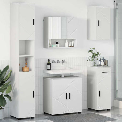 Badrumsmöbelset 5 pcs Vit 61 x 35 x 64 cm