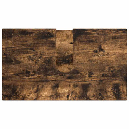 Badrumsmöbelset med låda 5 pcs Rökfärgad Ek 61 x 35 x 64 cm
