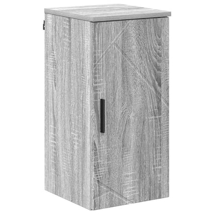 Badrumsmöbelset med låda 5 pcs Sonoma Grå 61 x 35 x 64 cm
