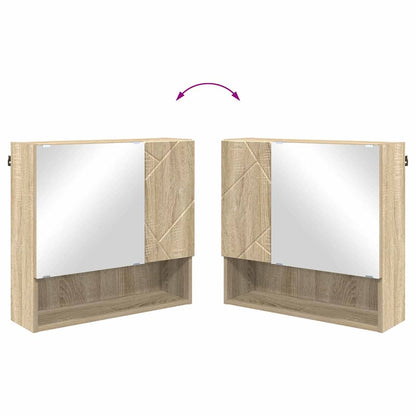 Badrumsmöbelset 4 pcs Sonoma Ek 61 x 35 x 64 cm
