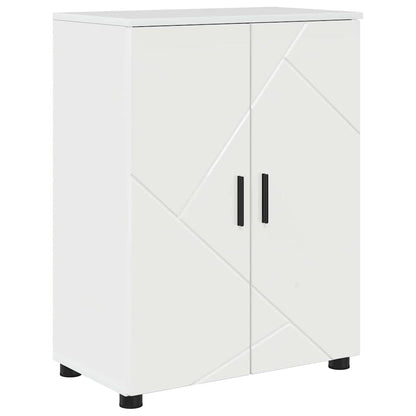 Badrumsmöbelset Väggmonterad 4 pcs Högglans Vit 61 x 35 x 64 cm