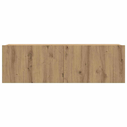 TV-skåpsset 6 pcs artisan ek 200 x 30 x 150 cm Konstruerat trä