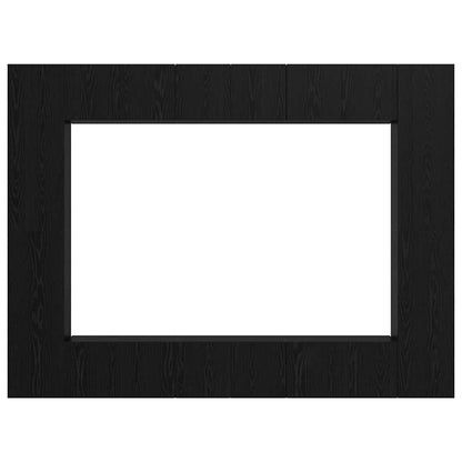 TV-bänkset 10 pcs Svart ek Medium 30.5 x 30 x 90 cm