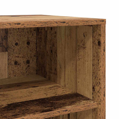 Skåp 2 pcs Gammalt trä 70 x 41 x 75 cm Konstruerat trä