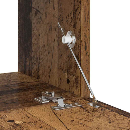 TV-bänkset 10 pcs Gammalt trä 60 x 30 x 30 cm Konstruerat trä