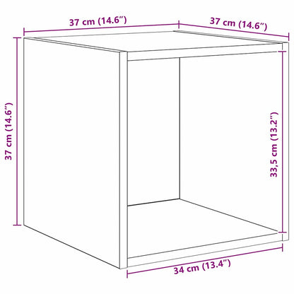 TV-bänkset 3 pcs Gammalt trä Konstruerat trä