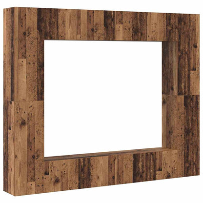 XXXXX TV-skåp 8 pcs Brun 221 x 30 x 180 cm