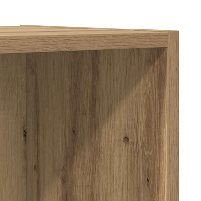 Väggmonterade TV-skåp 2 pcs artisan ek 37 x 37 x 107 cm