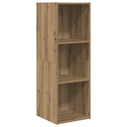 Väggmonterade TV-skåp 2 pcs artisan ek 37 x 37 x 107 cm