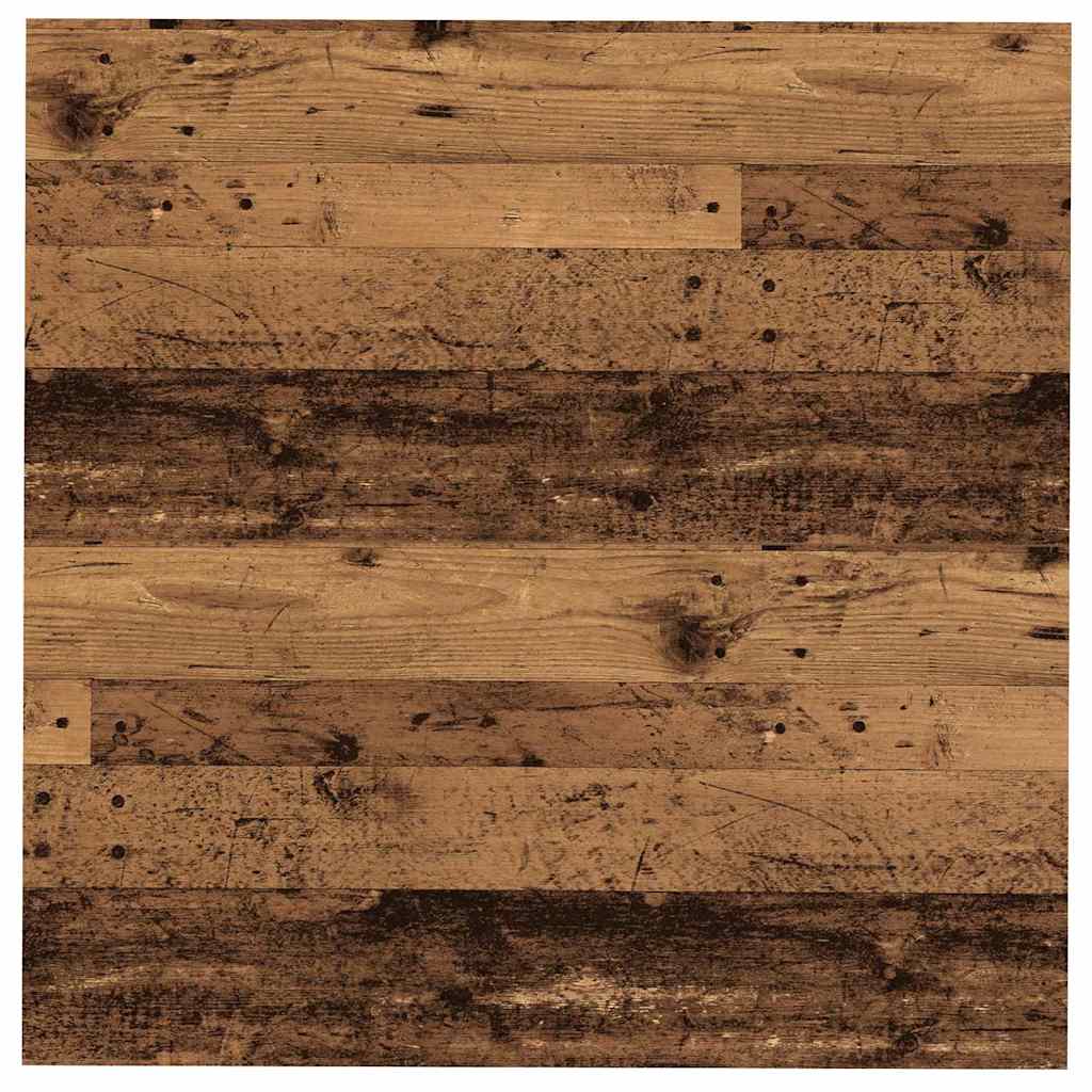 Soffbord Åldrat Trä 100 x 100 x 40 cm