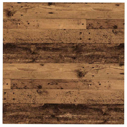 Soffbord Åldrat Trä 100 x 100 x 40 cm