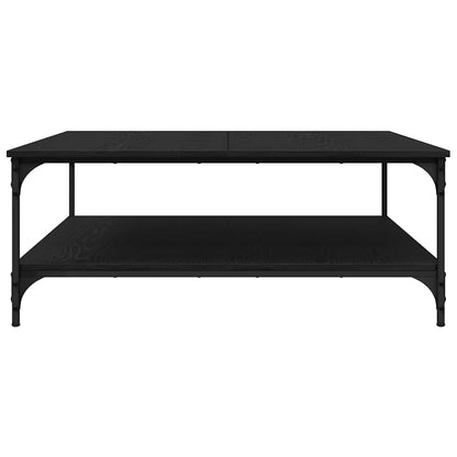 Soffbord Svart Ek 100 x 100 x 40 cm