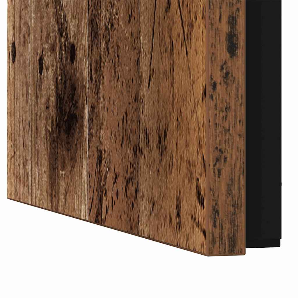 Soffbord Åldrat Trä 3 pcs 60 x 35 x 56 cm