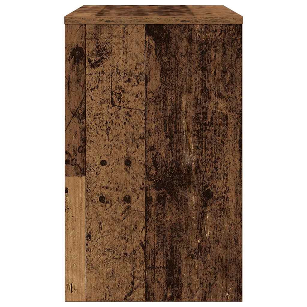 Soffbord Åldrat Trä 3 pcs 60 x 35 x 56 cm