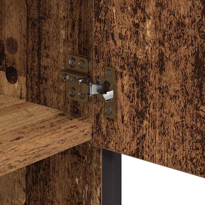 Badrumsspegel Spegelskåp Gammalt Trä 65 x 20 x 60 cm