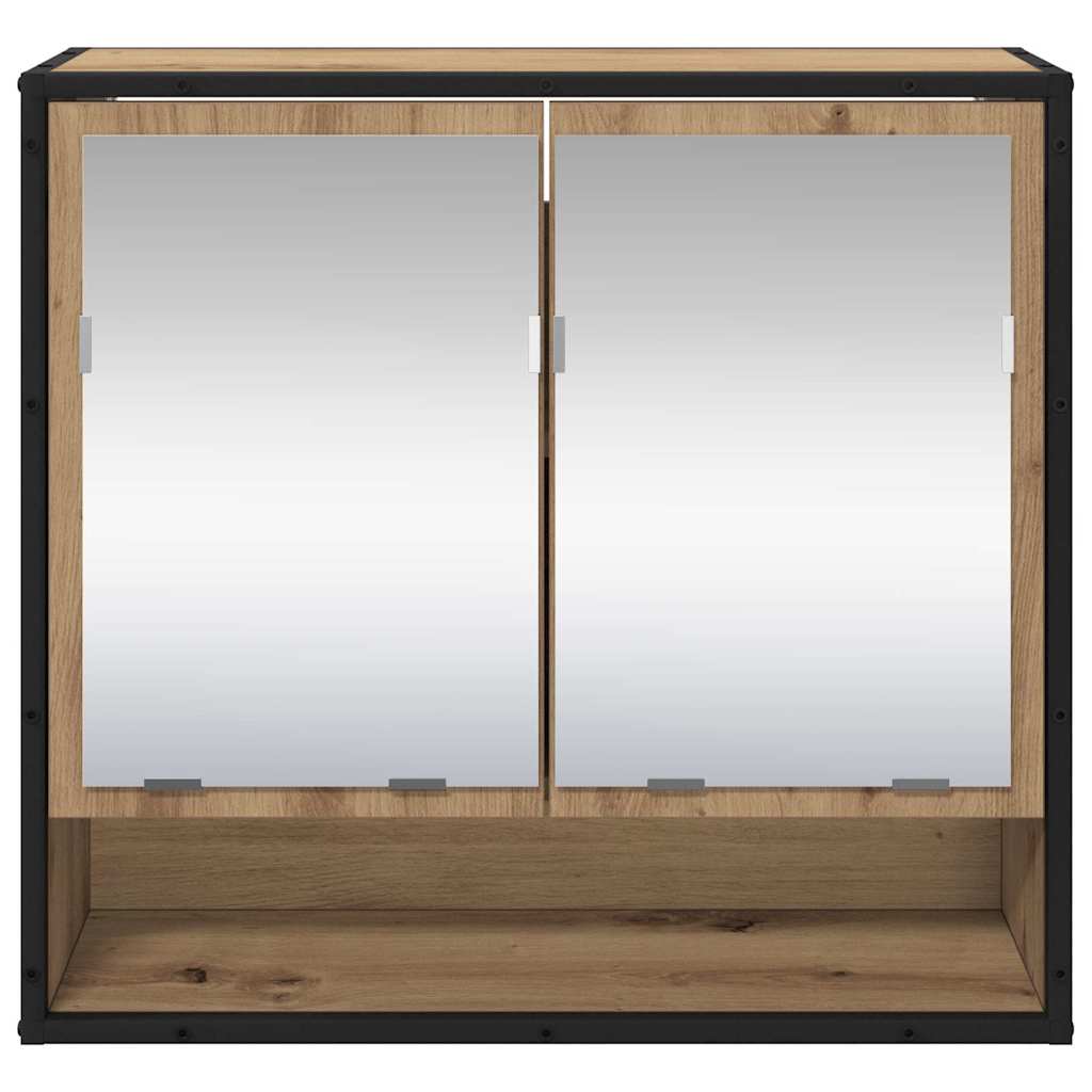 Badrumsspegel Spegelskåp Artisan Ek 65 x 20 x 60 cm