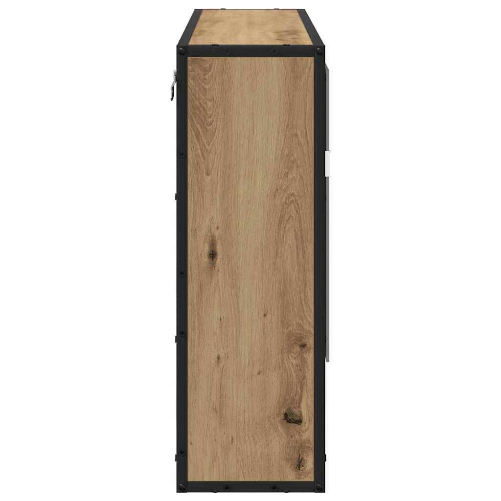 Badrumsspegel Spegelskåp Artisan Ek 65 x 20 x 60 cm