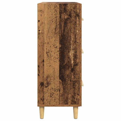 Skänk Åldrat Trä 34 x 69.5 x 90 cm