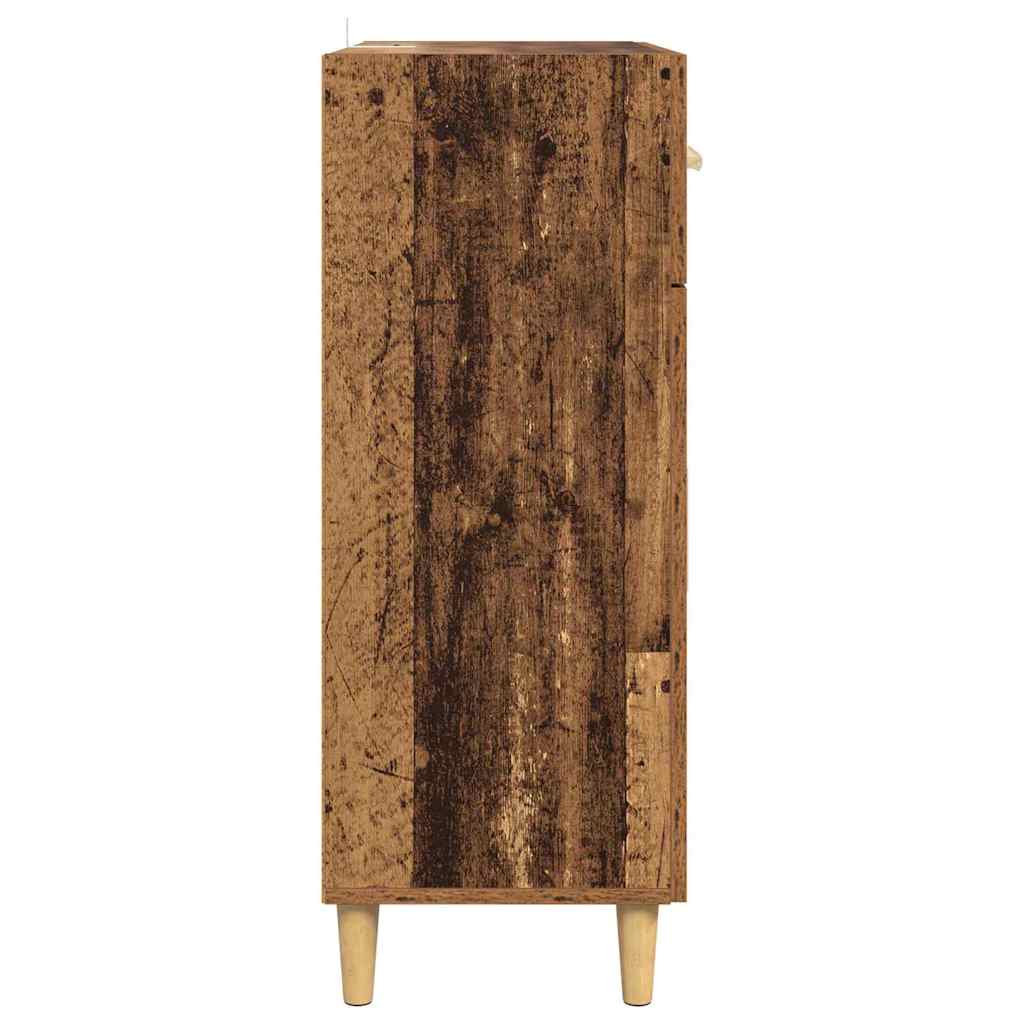 Skänk Åldrat Trä 34 x 69.5 x 89 cm