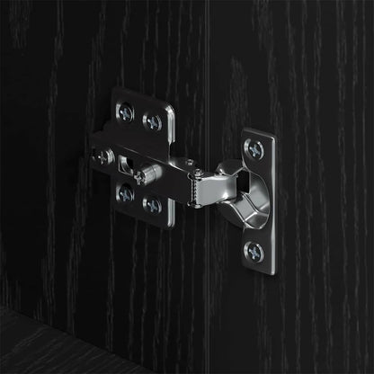 Skänk Svart Ek 34 x 90 x 80 cm