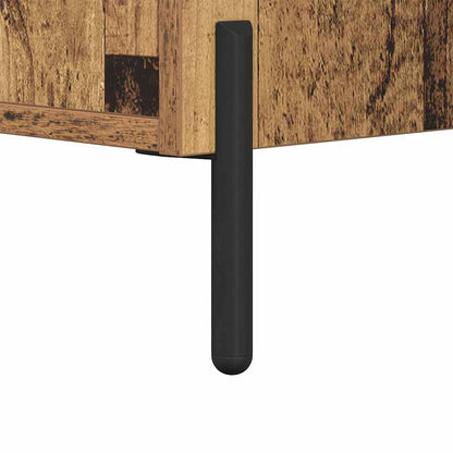 Skänk Åldrat Trä 34 x 34,5 x 90 cm