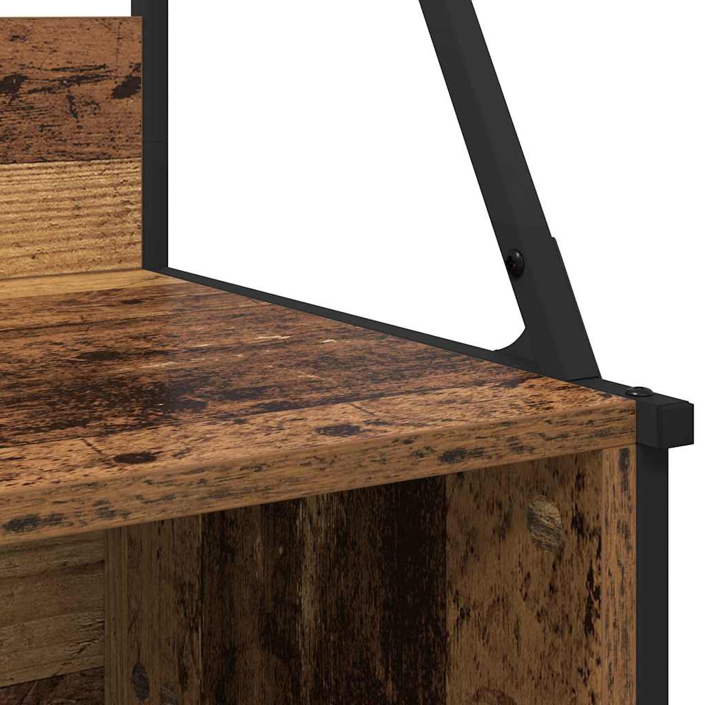 Hallmöbel Klädhängare Gammalt trä 100 x 41 x 184 cm Konstruerat trä