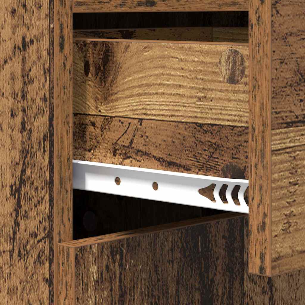 Skänk Åldrat Trä 42,5 x 40 x 93 cm