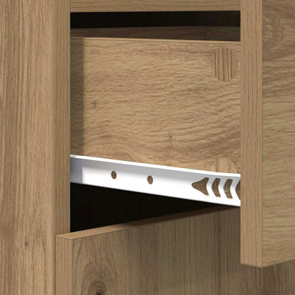 Skänk Artisan Ek med låda 42,5 x 40 x 93 cm