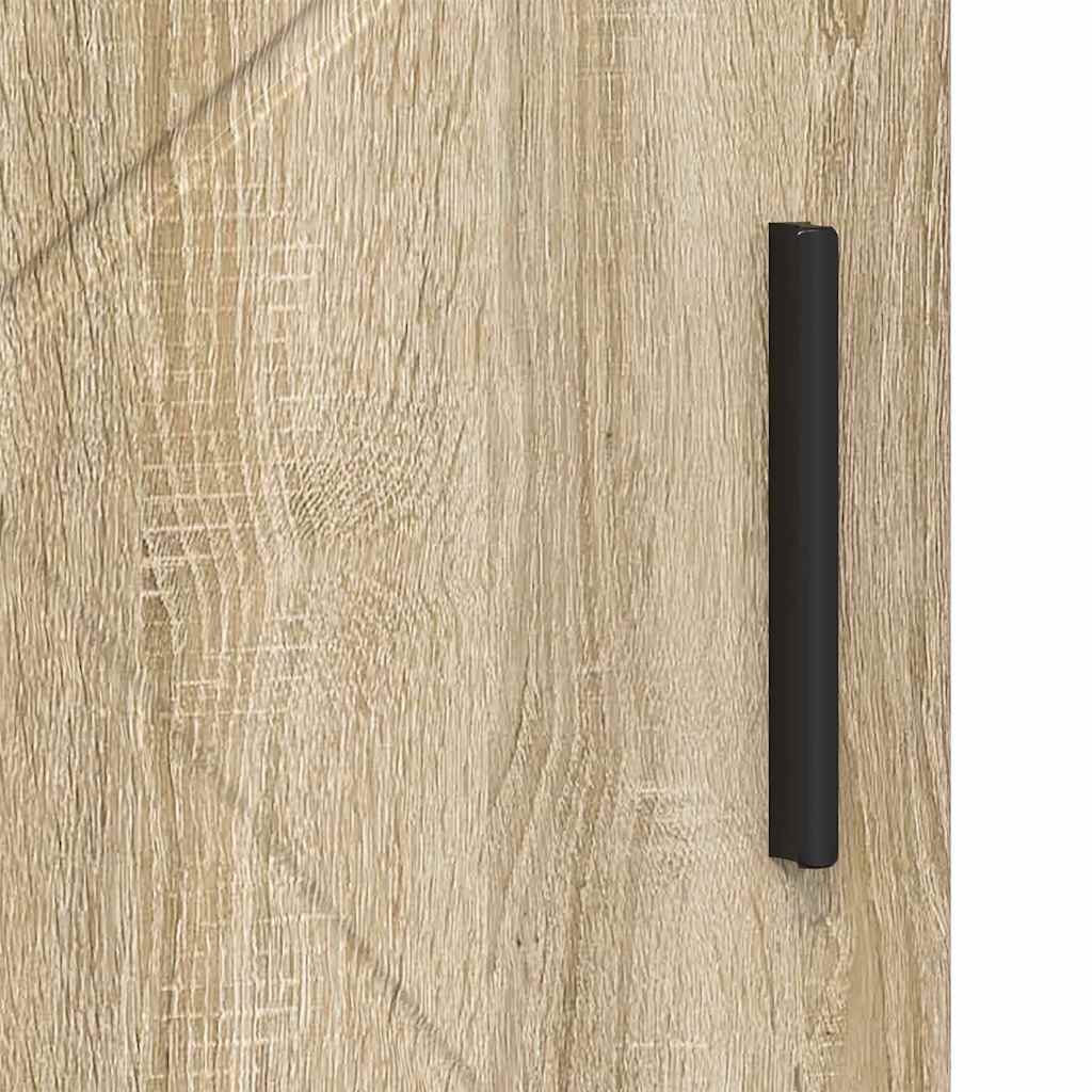 Badrumsskåp med hylla Sonoma Ek 60 x 35 x 80 cm