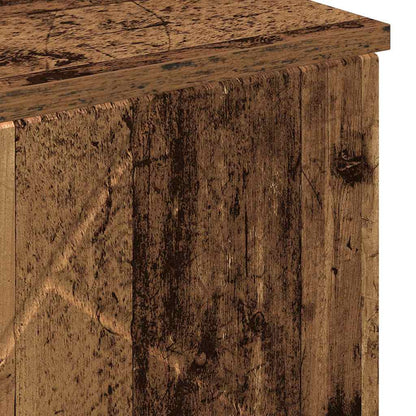 Badrumsskåp Gammalt Trä 60 x 35 x 80 cm