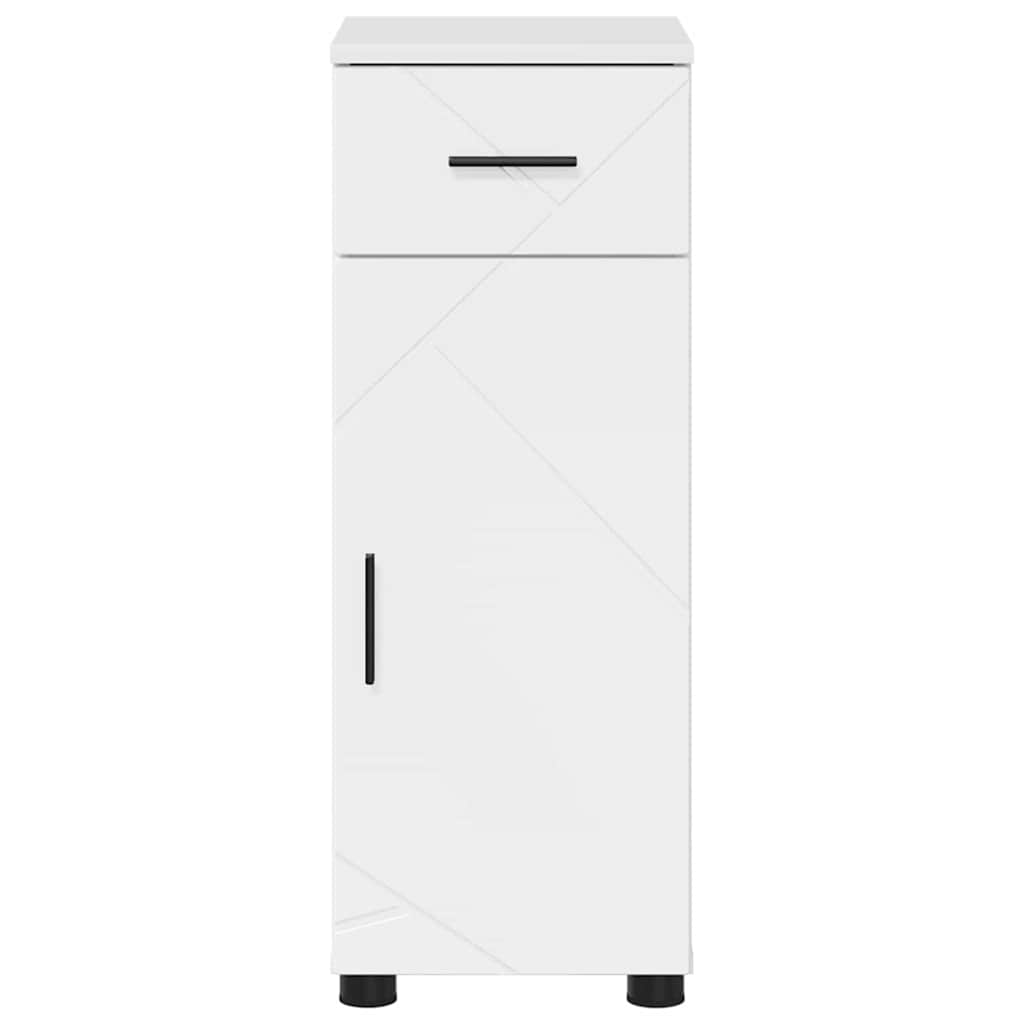 Badrumsskåp Högglans Vit 30 x 35 x 80 cm