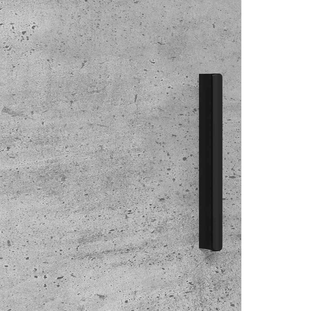 Badrumsskåp Betonggrå 30 x 35 x 192 cm