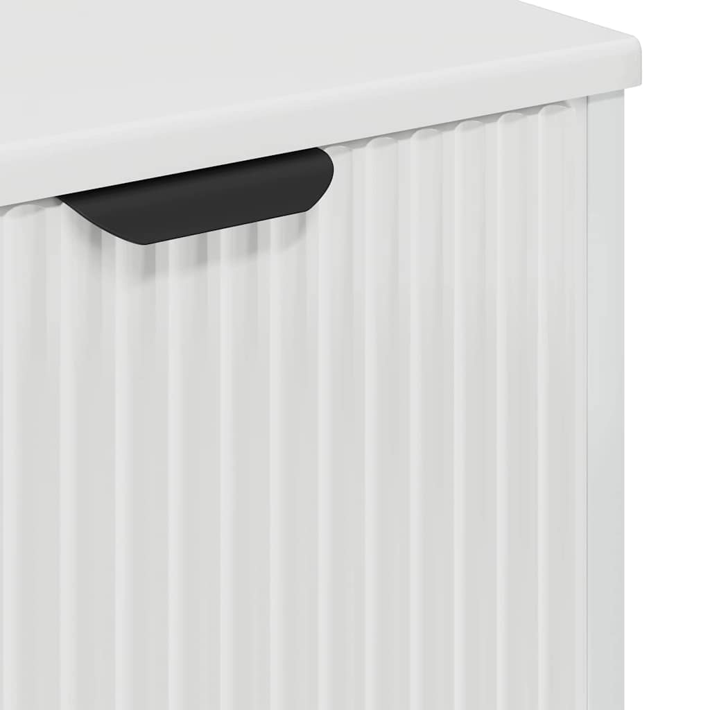 Badrumsunderskåp med handfat Högglans Vit 60,5 x 33,5 x 61 cm