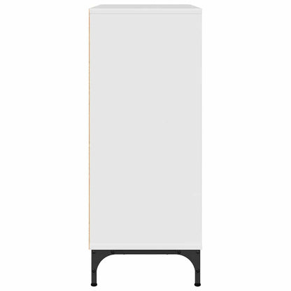 Skänk Högglans Vit 79,5 x 33 x 82 cm