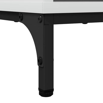 Skänk Högglans Vit 89,5 x 33 x 82 cm