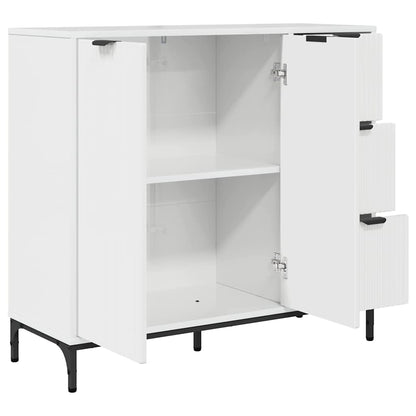 Skänk Högglans Vit 89,5 x 33 x 82 cm