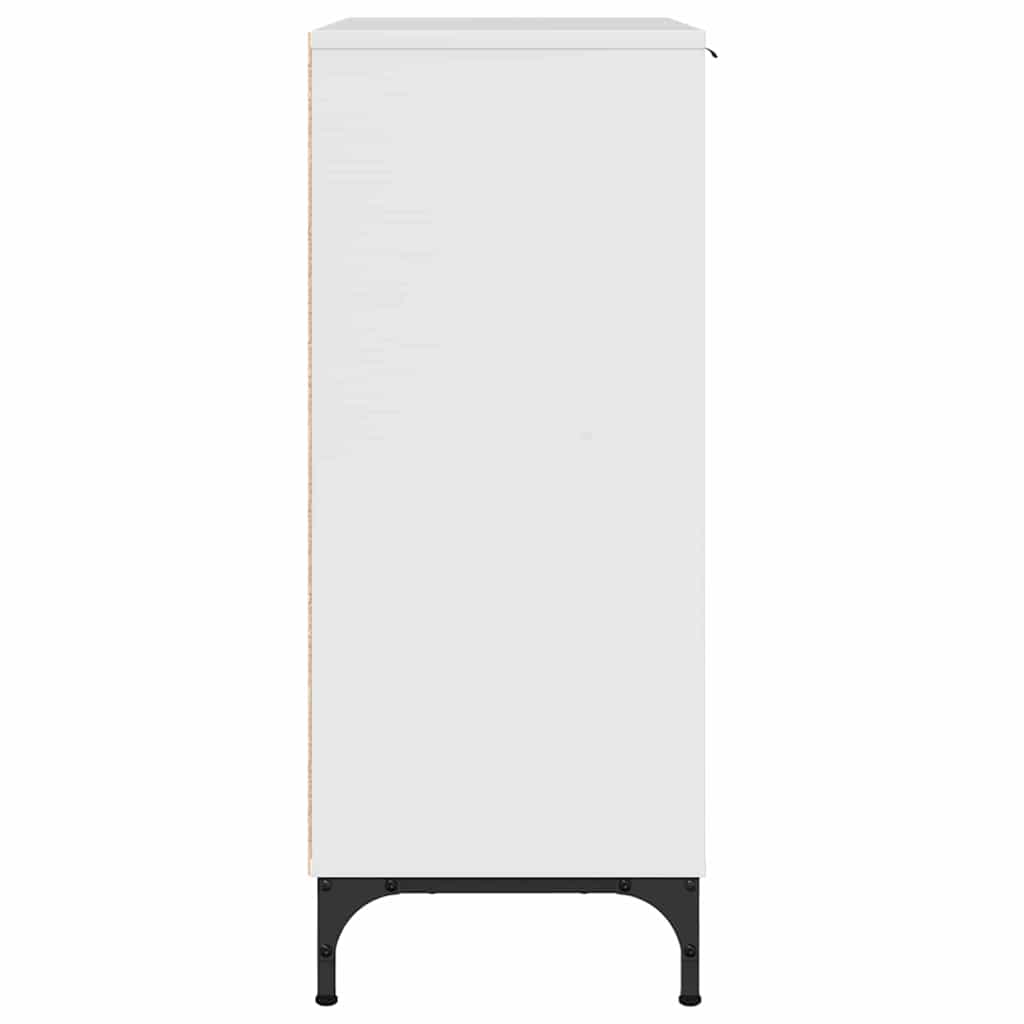 Skänk Högglans Vit 89,5 x 33 x 82 cm