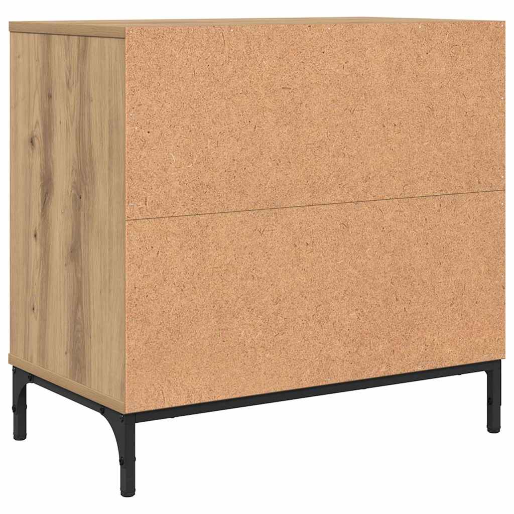 Sängbord Nattduksbord Artisan Ek med låda 63.5 x 36 x 61 cm