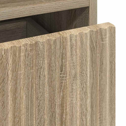 Sängbord 2 pcs Sonoma ek 49 x 36 x 61 cm Konstruerat trä