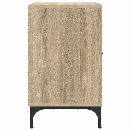Sängbord 2 pcs Sonoma ek 49 x 36 x 61 cm Konstruerat trä