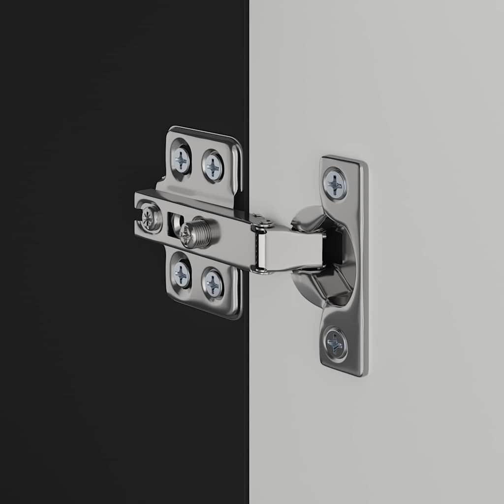 Badrumsunderskåp TULUM Svart 60 x 34 x 63 cm