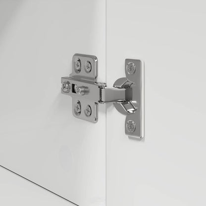 Badrumsskåp med lagring TULUM Högglans Vit 37 x 31.5 x 82 cm