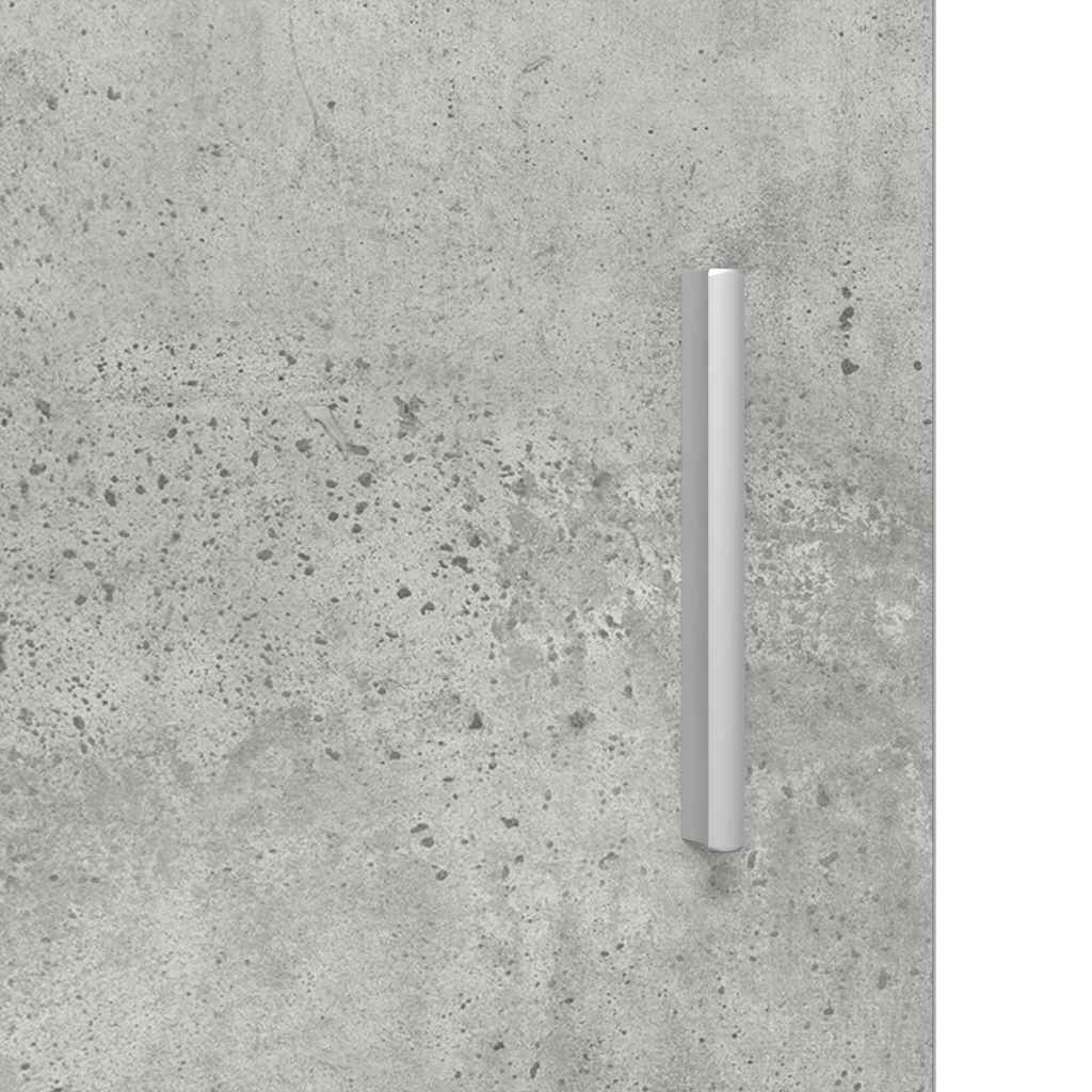 Badrumsskåp TULUM Betonggrå 37 x 31.5 x 203 cm