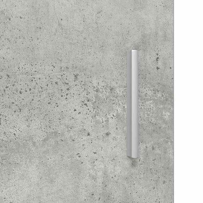 Badrumsskåp TULUM Betonggrå 37 x 31.5 x 203 cm