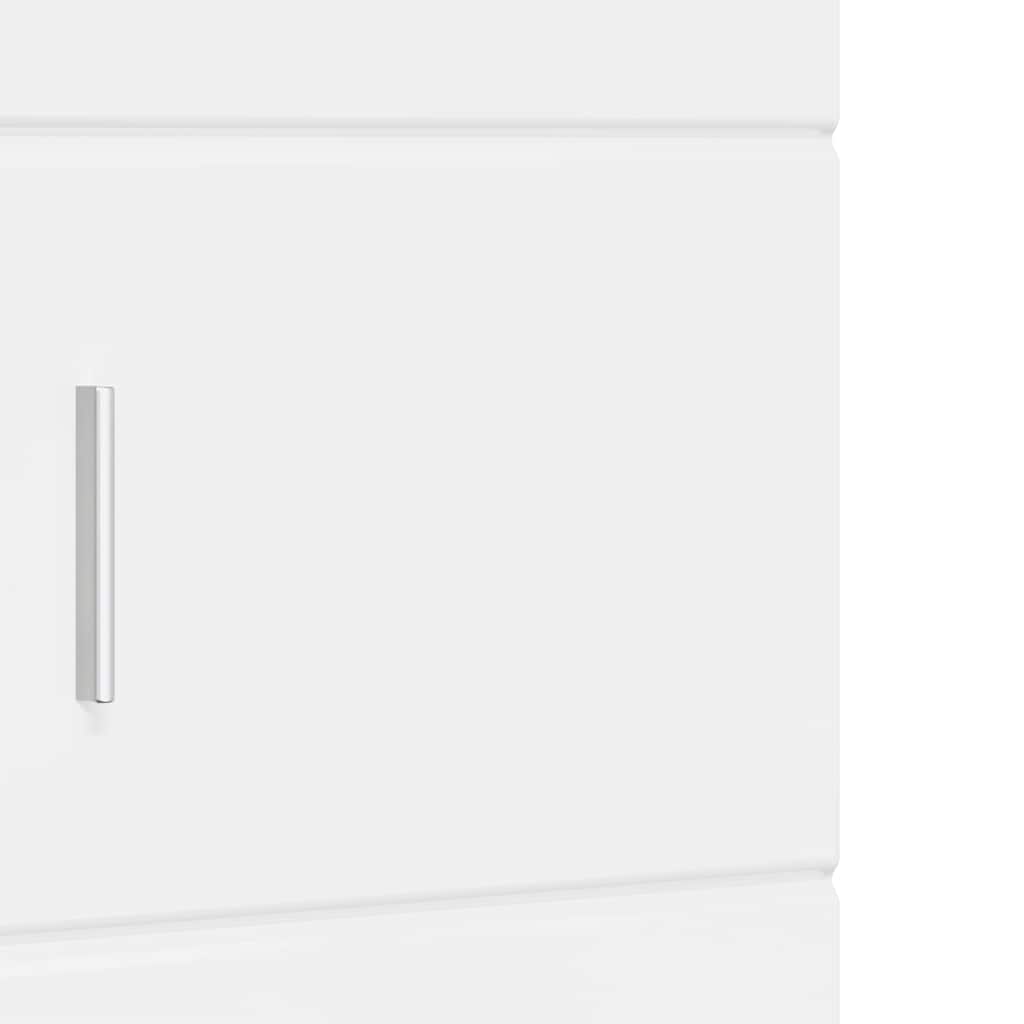 Badrumsskåp med lagring TULUM Högglans Vit 37 x 31.5 x 203 cm