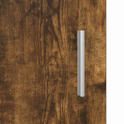 Badrumsskåp med lagring TULUM Rökfärgad Ek 37 x 31.5 x 203 cm