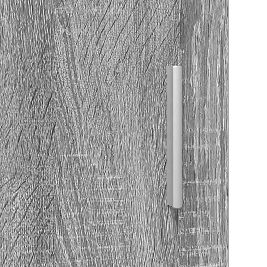 Badrumsskåp TULUM Sonoma Grå 37 x 31.5 x 203 cm