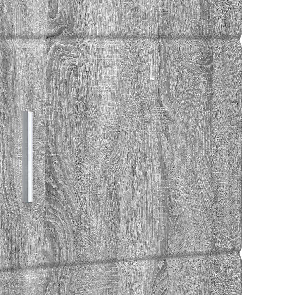 Badrumsskåp TULUM Sonoma Grå 37 x 31.5 x 203 cm