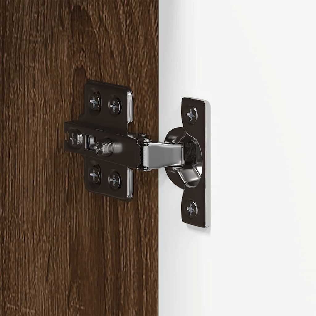 Badrumsskåp TULUM Brun Ek 37 x 31.5 x 203 cm